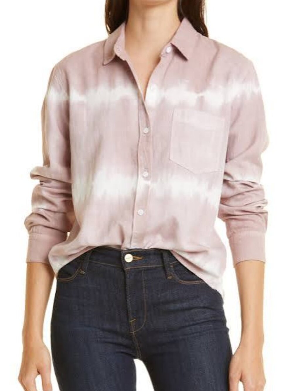 Rails Ingrid Raw Hem Tie Dye Shirt